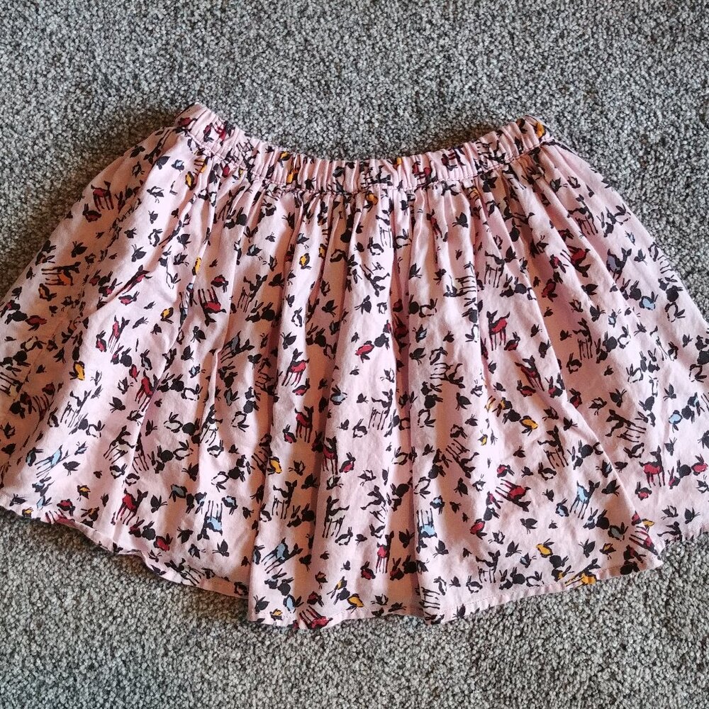 Gap Girls Pink Flowered skirt Size 8